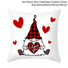 Load image into Gallery viewer, PATIMATE Faceless Doll Cushion Cover Valentine's Days Gifts - GoHappyShopin
