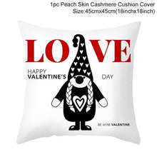 Load image into Gallery viewer, PATIMATE Faceless Doll Cushion Cover Valentine's Days Gifts - GoHappyShopin
