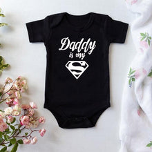 Load image into Gallery viewer, Newborn Cute Baby Boys Girls Clothes Daddy Is My Hero Sleepwear - GoHappyShopin
