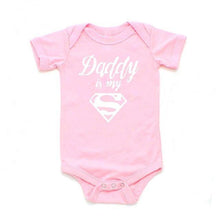 Load image into Gallery viewer, Newborn Cute Baby Boys Girls Clothes Daddy Is My Hero Sleepwear - GoHappyShopin
