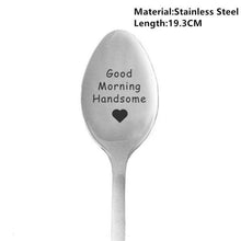 Load image into Gallery viewer, Stainless Steel Spoon Present - GoHappyShopin
