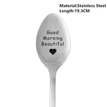 Load image into Gallery viewer, Stainless Steel Spoon Present - GoHappyShopin
