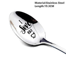 Load image into Gallery viewer, Stainless Steel Spoon Present - GoHappyShopin
