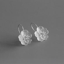 Load image into Gallery viewer, Lotus Fun Real 925 Sterling Silver Earrings Handmade Designer - GoHappyShopin
