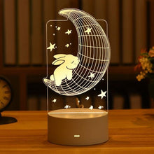 Load image into Gallery viewer, Valentine's Day Gift Love 3D Lamp LED Night Light - GoHappyShopin
