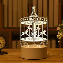 Load image into Gallery viewer, Valentine's Day Gift Love 3D Lamp LED Night Light - GoHappyShopin
