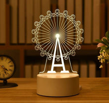 Load image into Gallery viewer, Valentine's Day Gift Love 3D Lamp LED Night Light - GoHappyShopin
