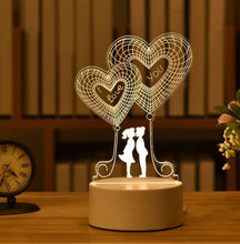 Load image into Gallery viewer, Valentine's Day Gift Love 3D Lamp LED Night Light - GoHappyShopin
