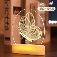 Load image into Gallery viewer, Valentine's Day Gift Love 3D Lamp LED Night Light - GoHappyShopin
