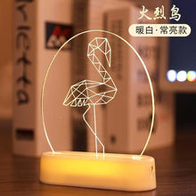 Load image into Gallery viewer, Valentine's Day Gift Love 3D Lamp LED Night Light - GoHappyShopin
