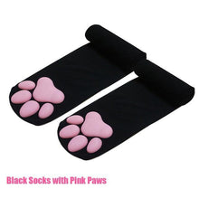 Load image into Gallery viewer, New 3D Cat Paw Socks for Girls Toe Beanies Cute Gift - GoHappyShopin
