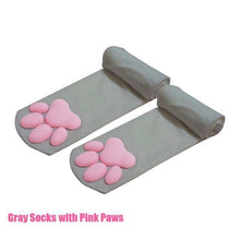 Load image into Gallery viewer, New 3D Cat Paw Socks for Girls Toe Beanies Cute Gift - GoHappyShopin
