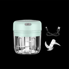Load image into Gallery viewer, Electric Vegetable Chopper Press Machine Kitchen Gadgets - GoHappyShopin
