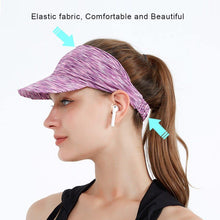 Load image into Gallery viewer, Elastic Sweatband Sports Gym Headband Hat - GoHappyShopin
