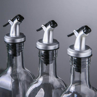 Bottle Rubber Stopper Lock Nozzle Sprayer Liquor Dispenser - GoHappyShopin