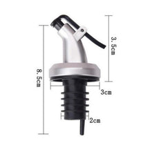 Load image into Gallery viewer, Bottle Rubber Stopper Lock Nozzle Sprayer Liquor Dispenser - GoHappyShopin
