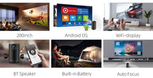 Load image into Gallery viewer, P30 Pocket Portable Mini Projector Full HD 1080p - GoHappyShopin
