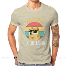 Load image into Gallery viewer, Men’s Fashion Dogecoin Cryptocurrency To The Moon T-Shirt - GoHappyShopin
