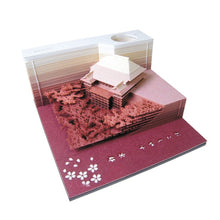 Load image into Gallery viewer, Creative 3D Memo Pads Novelty Famous Movie Building Harry Design New Year Christmas Gift - GoHappyShopin
