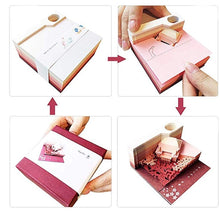 Load image into Gallery viewer, Creative 3D Memo Pads Novelty Famous Movie Building Harry Design New Year Christmas Gift - GoHappyShopin
