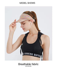 Load image into Gallery viewer, Elastic Sweatband Sports Gym Headband Hat - GoHappyShopin
