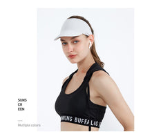 Load image into Gallery viewer, Elastic Sweatband Sports Gym Headband Hat - GoHappyShopin
