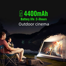 Load image into Gallery viewer, 2021 P7 Mini Projector 4K for Full HD 1080p - GoHappyShopin
