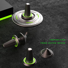Load image into Gallery viewer, Luminous Light UFO Finger Stress Relief Spinner - GoHappyShopin
