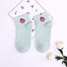 Load image into Gallery viewer, Women Red Heart Cute College Fresh Female Socks Hot Sales - GoHappyShopin
