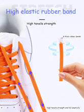 Load image into Gallery viewer, Elastic No Tie Shoelaces with Colorful Shoelace Lock Accessories - GoHappyShopin
