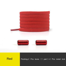 Load image into Gallery viewer, Elastic No Tie Shoelaces with Colorful Shoelace Lock Accessories - GoHappyShopin
