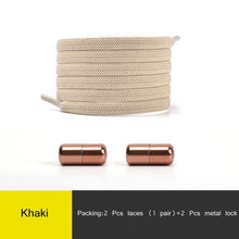 Load image into Gallery viewer, Elastic No Tie Shoelaces with Colorful Shoelace Lock Accessories - GoHappyShopin
