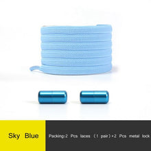 Load image into Gallery viewer, Elastic No Tie Shoelaces with Colorful Shoelace Lock Accessories - GoHappyShopin
