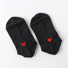 Load image into Gallery viewer, Cute Heart Pattern Women Cotton Casual Breathable Socks - GoHappyShopin
