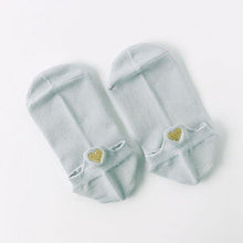 Load image into Gallery viewer, Cute Heart Pattern Women Cotton Casual Breathable Socks - GoHappyShopin
