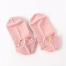 Load image into Gallery viewer, Cute Heart Pattern Women Cotton Casual Breathable Socks - GoHappyShopin
