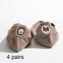 Load image into Gallery viewer, 4 Pairs Women Fashion Cute Heart Sock - GoHappyShopin
