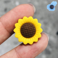 Load image into Gallery viewer, 1Pcs Sunflowers Colorful Shoe Charms Garden Shoes Accessories - GoHappyShopin
