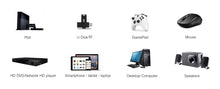 Load image into Gallery viewer, U50 Full HD 1080P Portable Mini LED DLP Projector for Smartphone - GoHappyShopin
