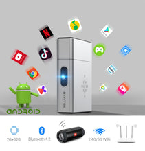 Load image into Gallery viewer, U50 Full HD 1080P Portable Mini LED DLP Projector for Smartphone - GoHappyShopin
