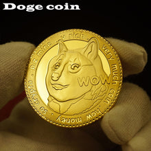 Load image into Gallery viewer, Beautiful WOW Gold Plated Dogecoin Gifts Collections - GoHappyShopin
