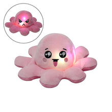 Load image into Gallery viewer, New LED Light Mood Octopus or Reversible Octopus Plush or Emotion octopus - GoHappyShopin
