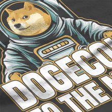 Load image into Gallery viewer, Men’s Fashion Dogecoin To The Moon T-Shirt - GoHappyShopin
