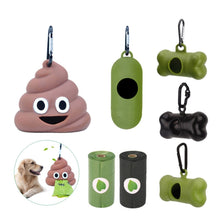 Load image into Gallery viewer, Cute Waste Bag Dispenser Carrier for Dog - GoHappyShopin
