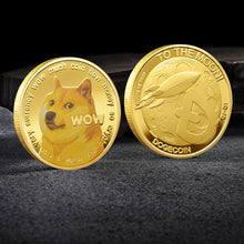Load image into Gallery viewer, Beautiful WOW Gold Plated Dogecoin Gifts Collections - GoHappyShopin
