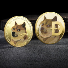 Load image into Gallery viewer, Beautiful WOW Gold Plated Dogecoin Gifts Collections - GoHappyShopin
