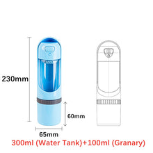 Load image into Gallery viewer, New Multifunctional Portable Pet Dog Water Bottle for Travel - GoHappyShopin
