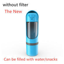 Load image into Gallery viewer, New Multifunctional Portable Pet Dog Water Bottle for Travel - GoHappyShopin
