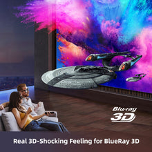 Load image into Gallery viewer, U50 Full HD 1080P Portable Mini LED DLP Projector for Smartphone - GoHappyShopin
