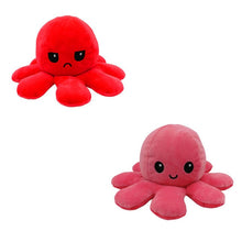 Load image into Gallery viewer, New Mood Octopus or Reversible Octopus Plush or Emotion octopus - GoHappyShopin
